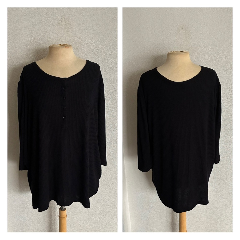 Torrid black knit top